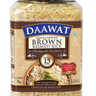 Daawat quick cooking brown basmati rice