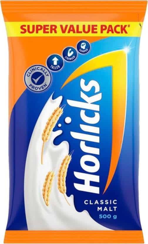 horlicks classic malt beverage refill pack